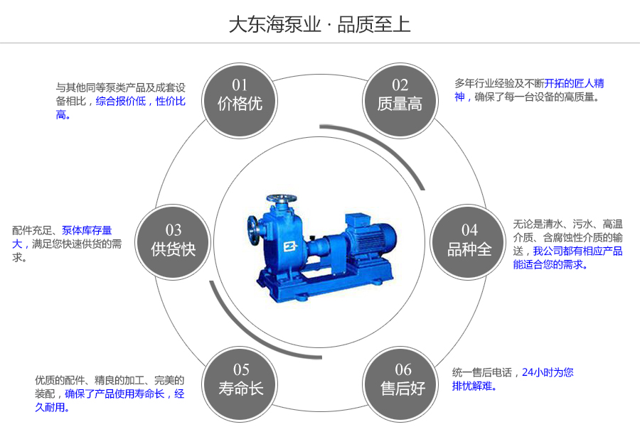 大東海泵業ZX型自吸泵質量保證圖