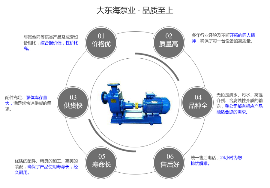 大東海泵業ZW型自吸式排污泵質量保證圖