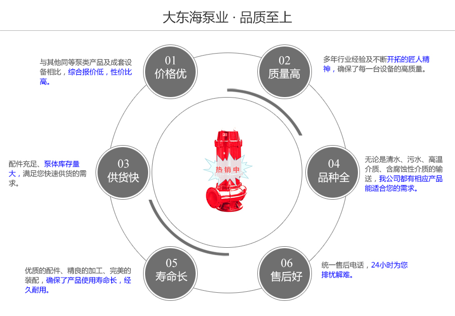 大東海泵業熱水潛水排污泵質量保證圖